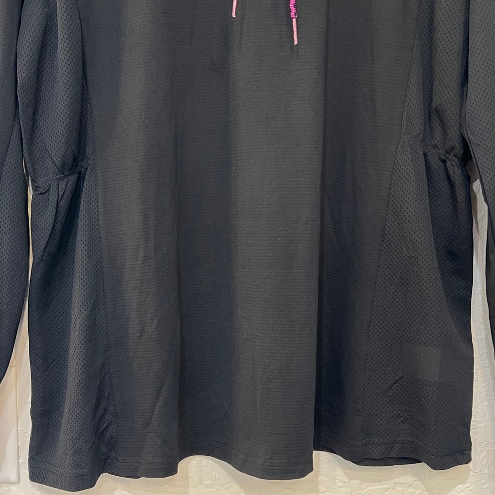 Columbia Omni-Wick Cowl Neck Active Pullover Black Long Sleeve XXL NWT - Picture 3 of 9